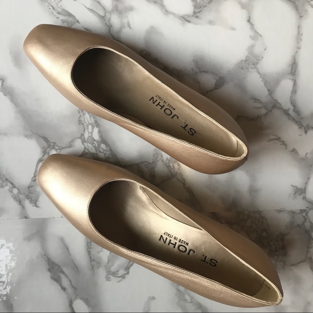 St. John Gold Heels